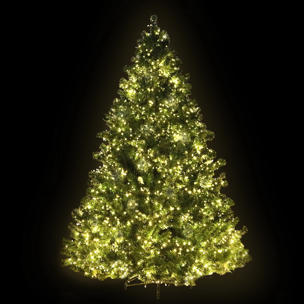 7FT Christmas Tree with LED Lights - Warm White Fast shipping On sale