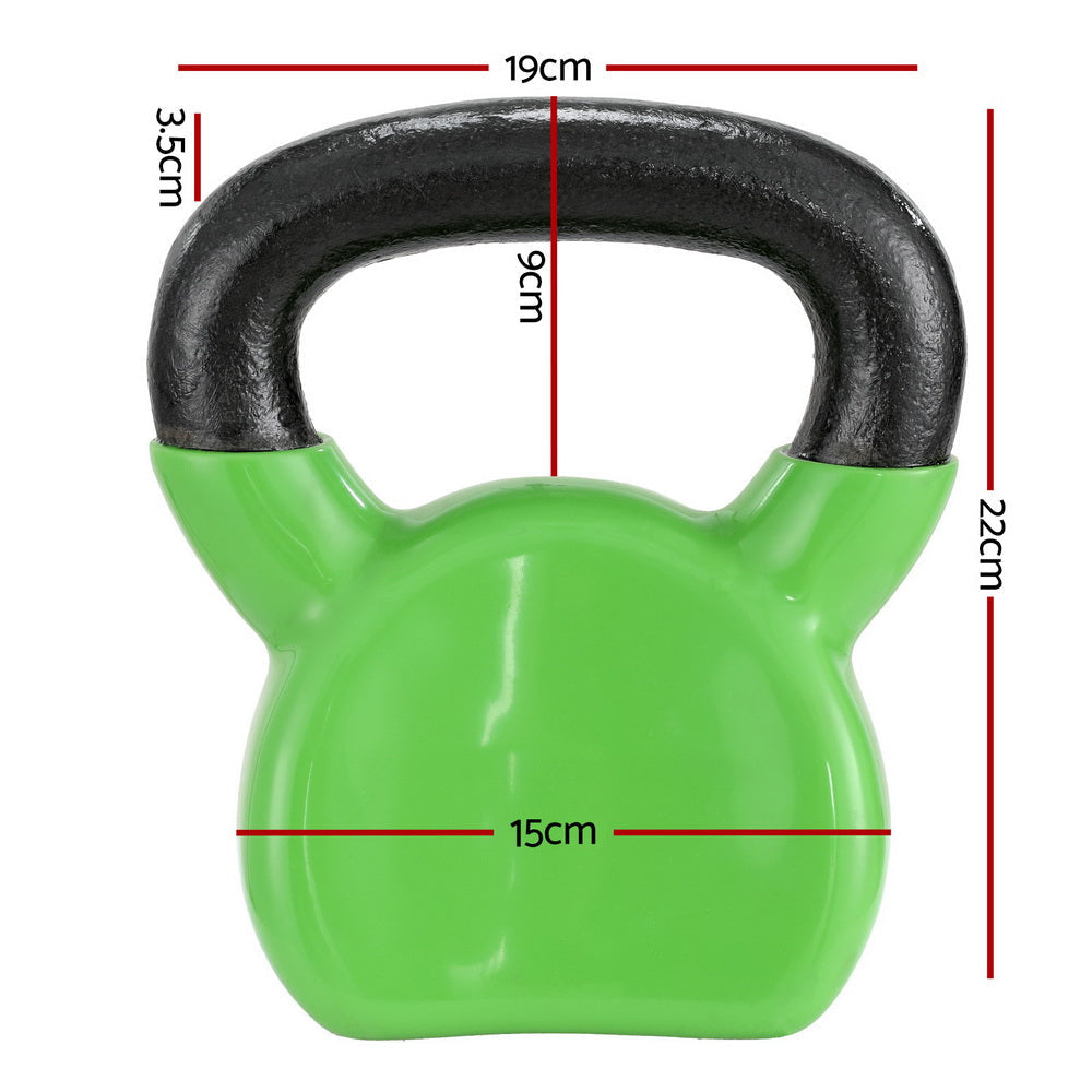 8kg Kettlebell Set Weightlifting Bench Dumbbells Kettle Bell Gym Home Sports & Fitness Fast shipping On sale