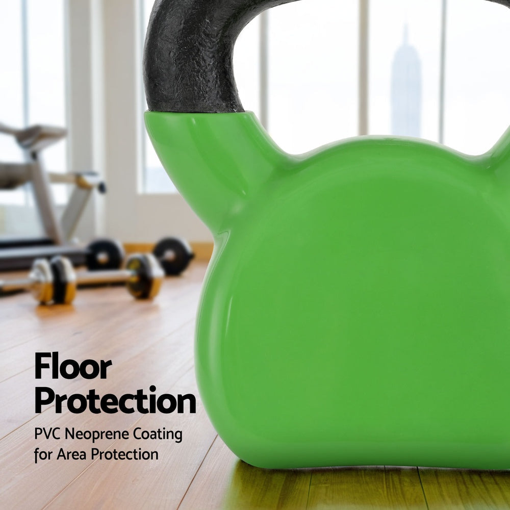 8kg Kettlebell Set Weightlifting Bench Dumbbells Kettle Bell Gym Home Sports & Fitness Fast shipping On sale