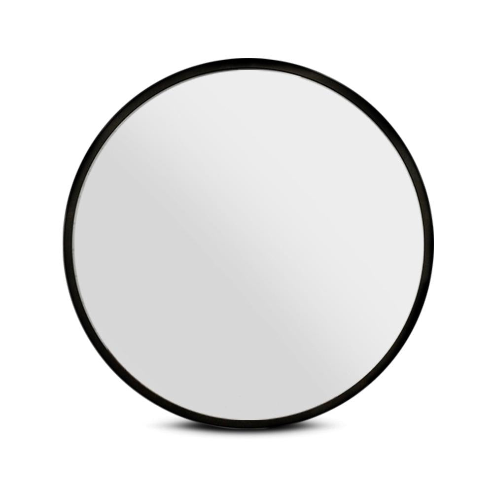 90CM Wall Mirror Bathroom Makeup Round Frameless Polished Fast shipping On sale