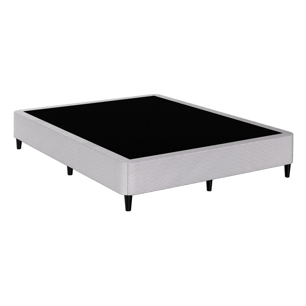 Bed Frame Double Size Metal Grey MASON Fast shipping On sale