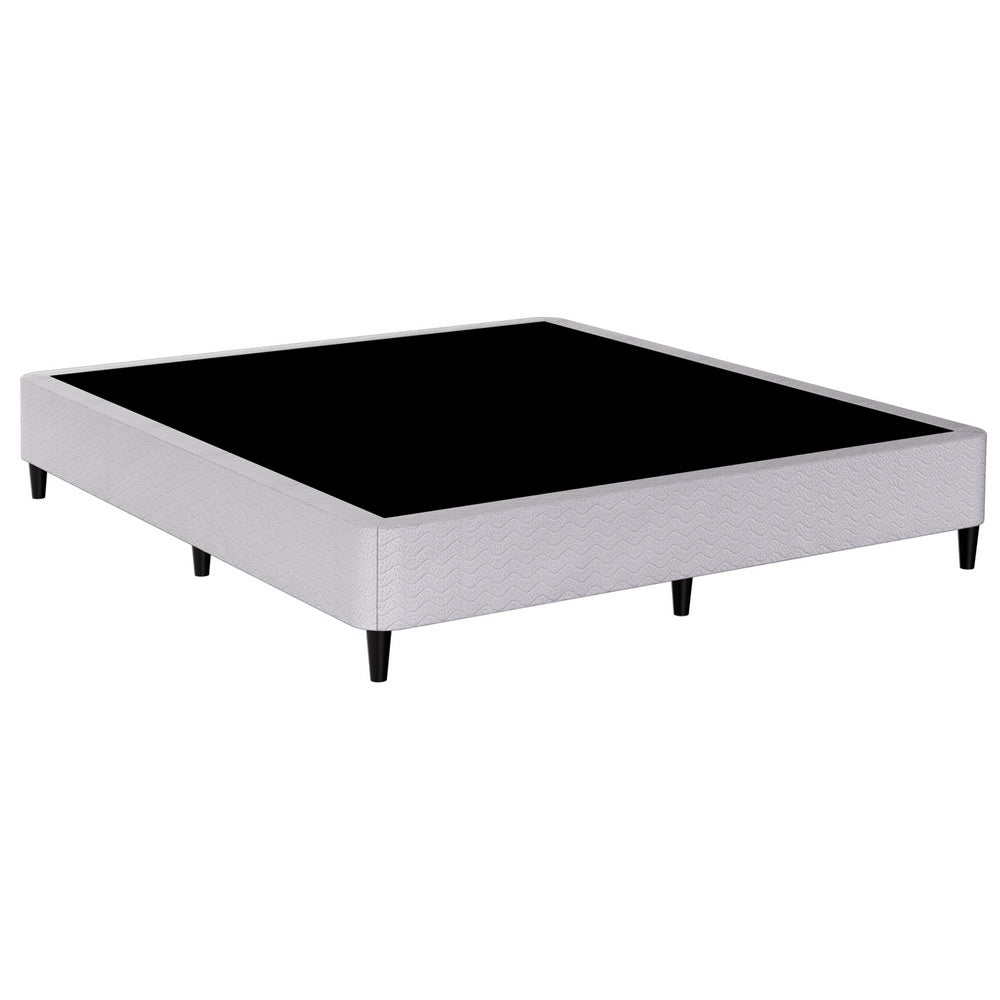 Bed Frame King Size Metal Grey MASON Fast shipping On sale