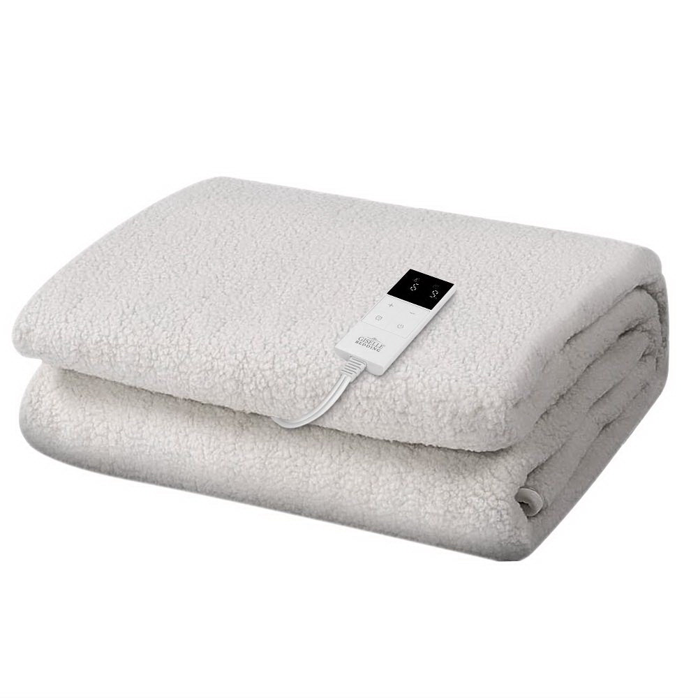Bedding 9 Setting Fully Fitted Electric Blanket - Single