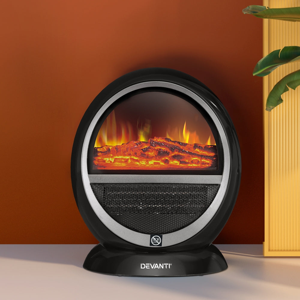 Devanti Electric Fireplace Fire Heaters 1500W Fast shipping On sale