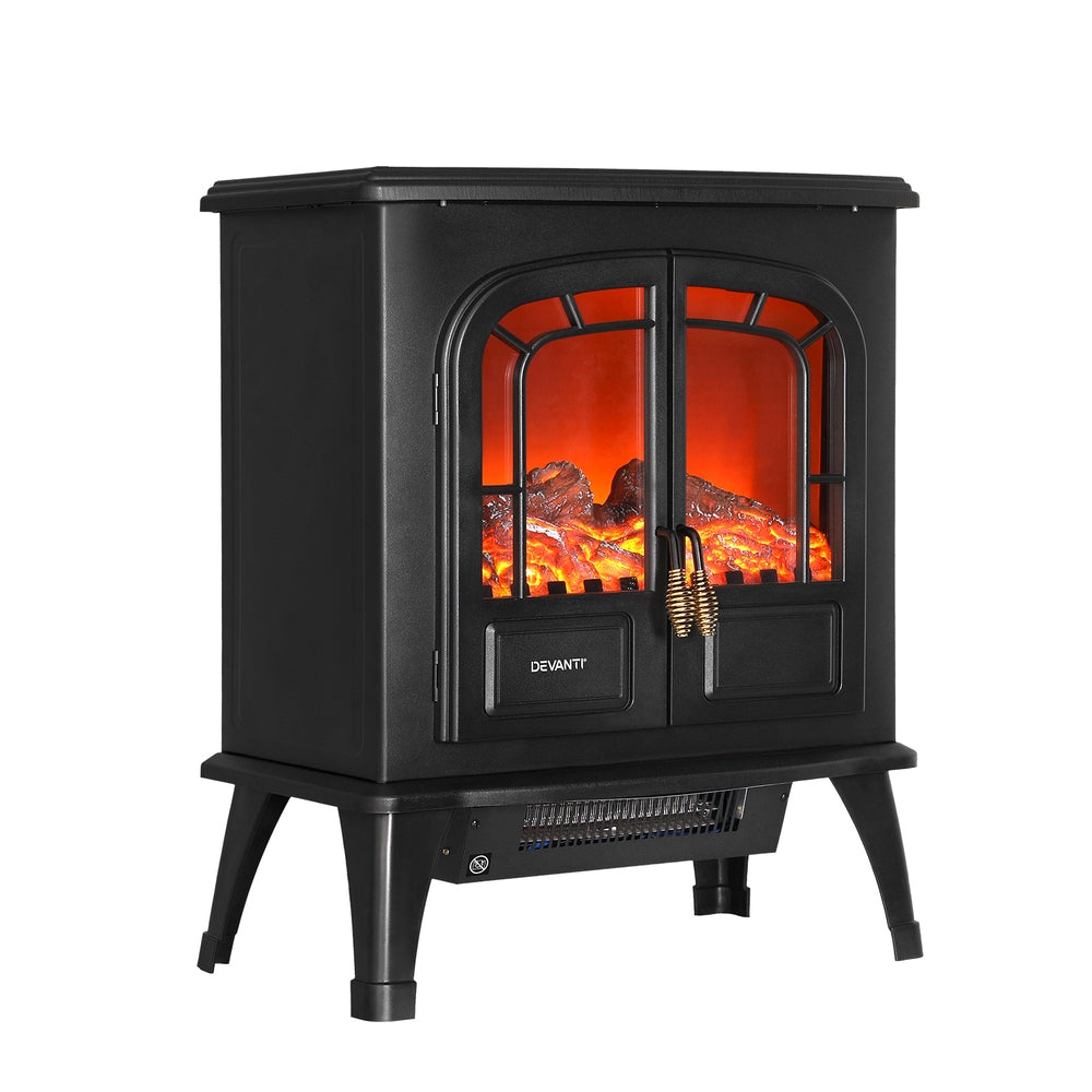 Devanti Electric Fireplace Fire Heaters 2000W Fast shipping On sale