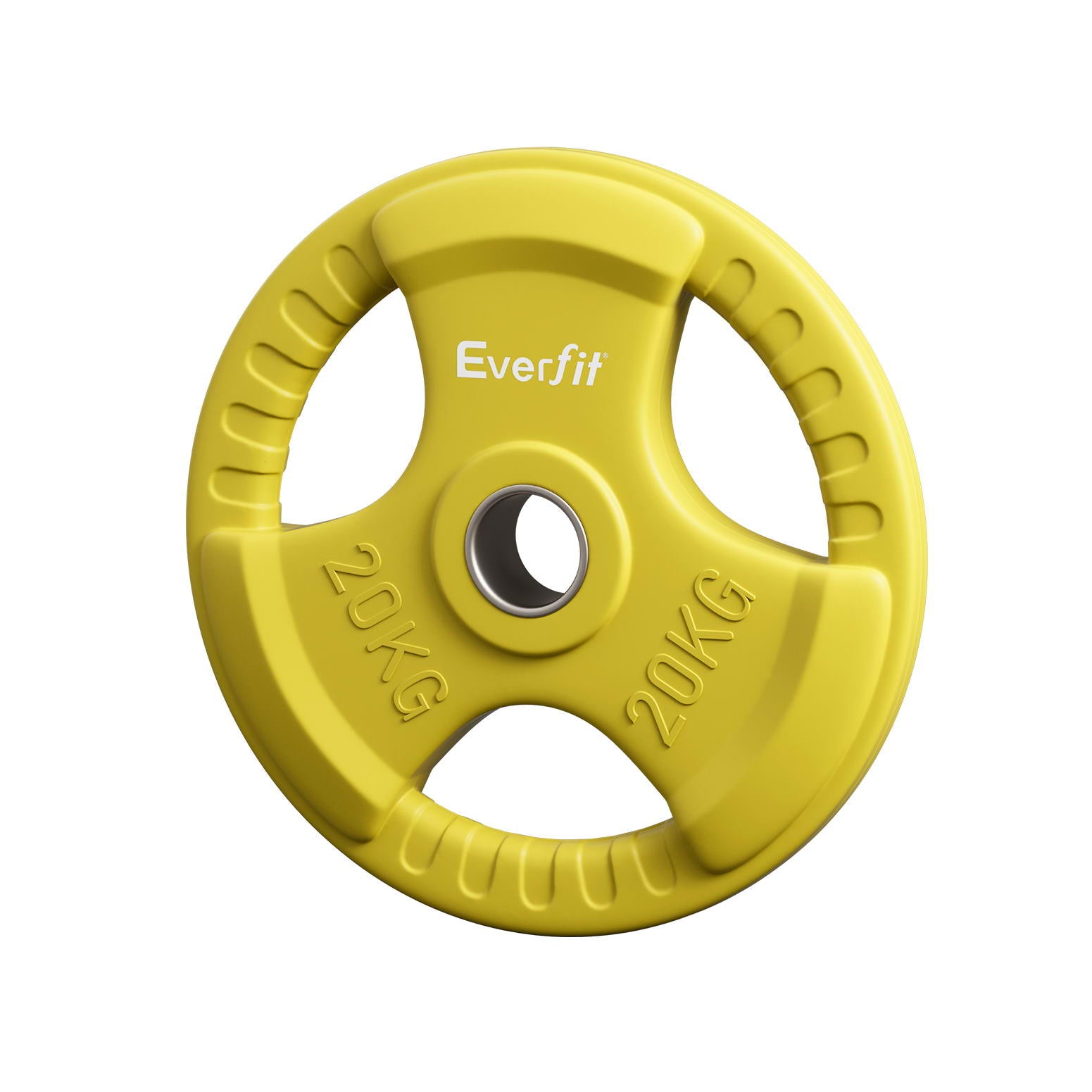 Weight Plates Standard 20kg Dumbbell Barbell Plate Lifting Home Gym Yellow Sports & Fitness Fast shipping On sale