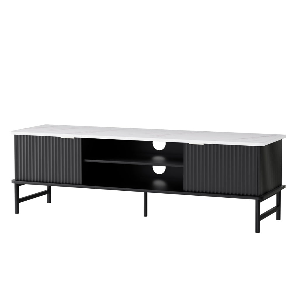 TV Cabinet Entertainment Unit Stand Storage 140CM Fast shipping On sale