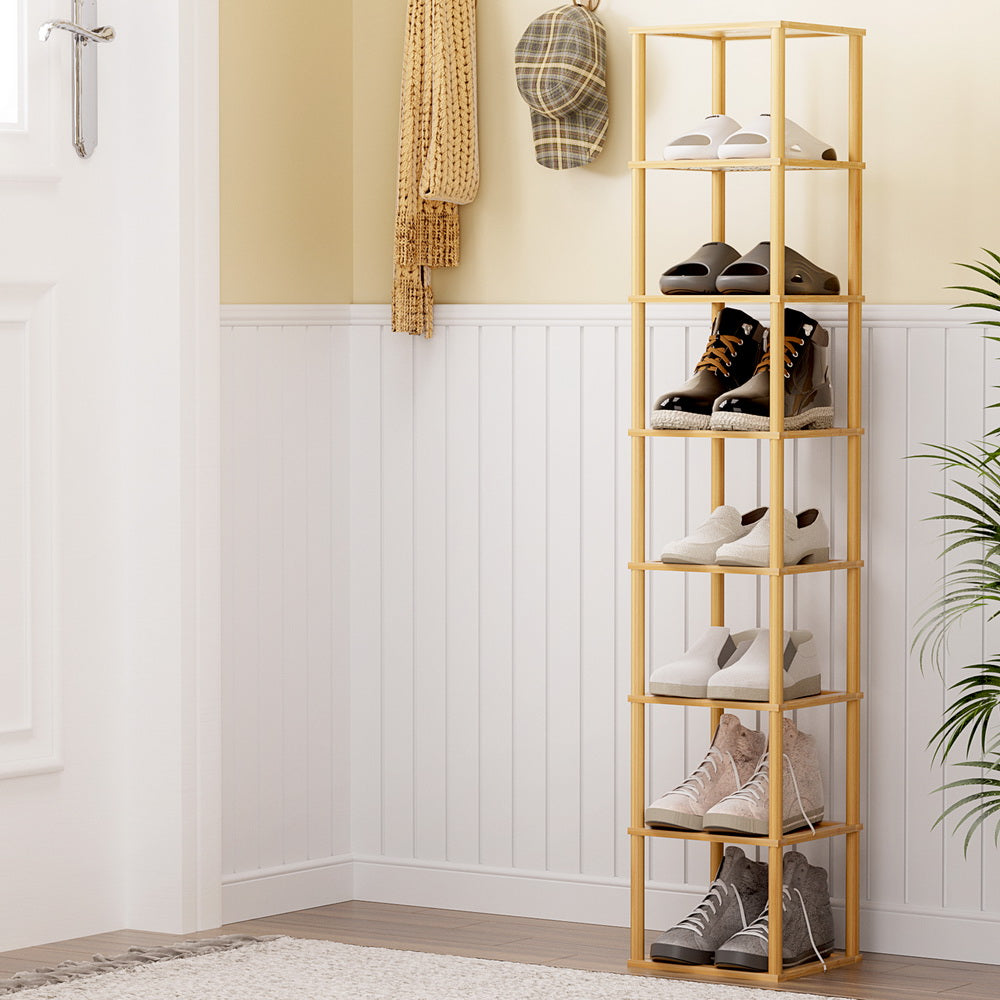 Shoe Rack 8-tier 8 Pairs Stackable Cabinet Fast shipping On sale