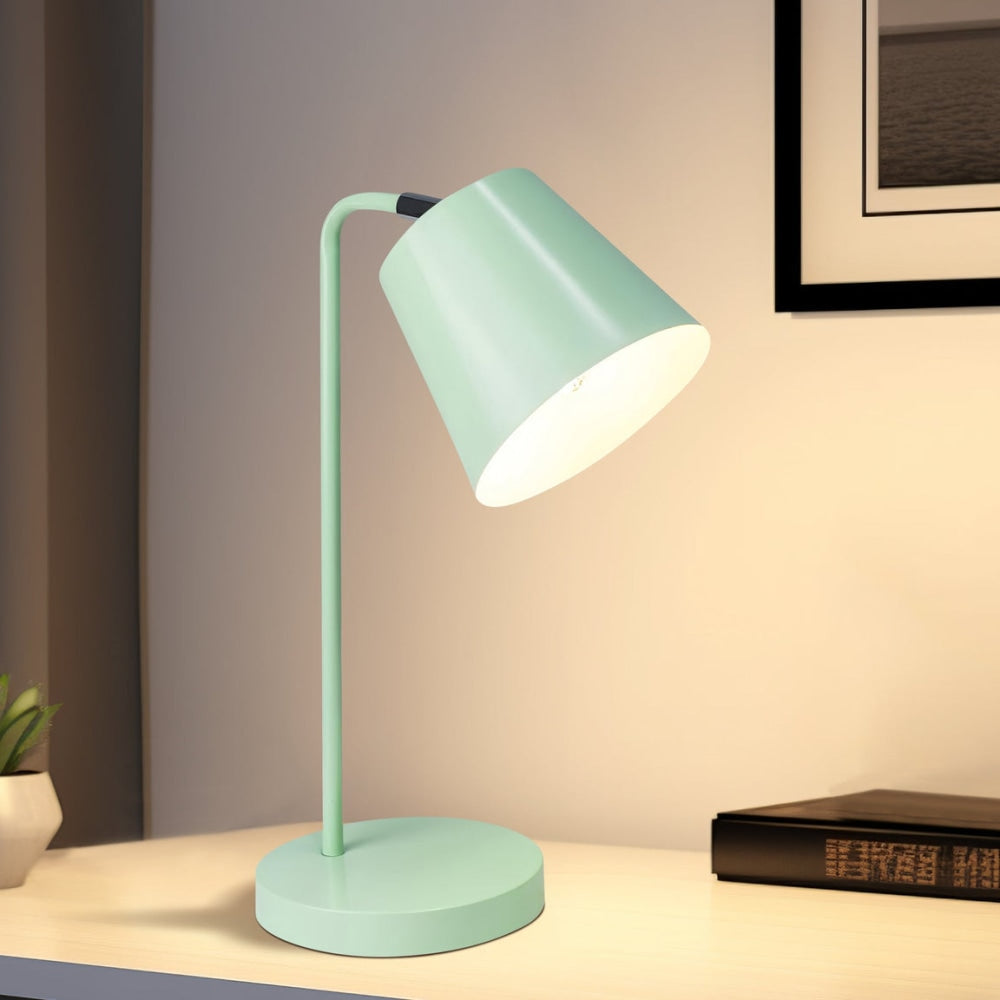 Celes Metal Table Desk Lamp Adjustable Shade - Mint Fast shipping On sale
