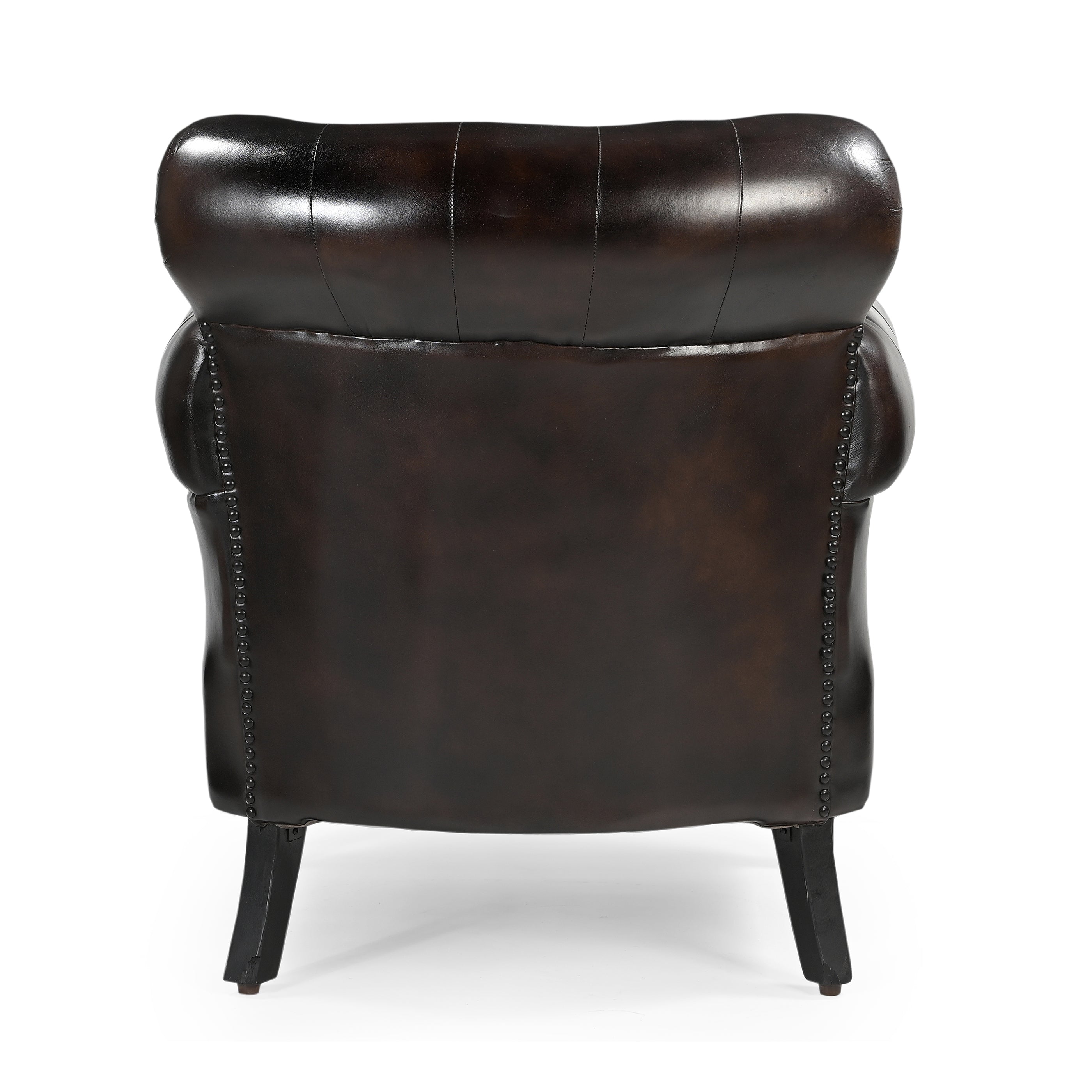 Carson Leather ArmChair Relaxing Accent Chair Fast shipping On sale