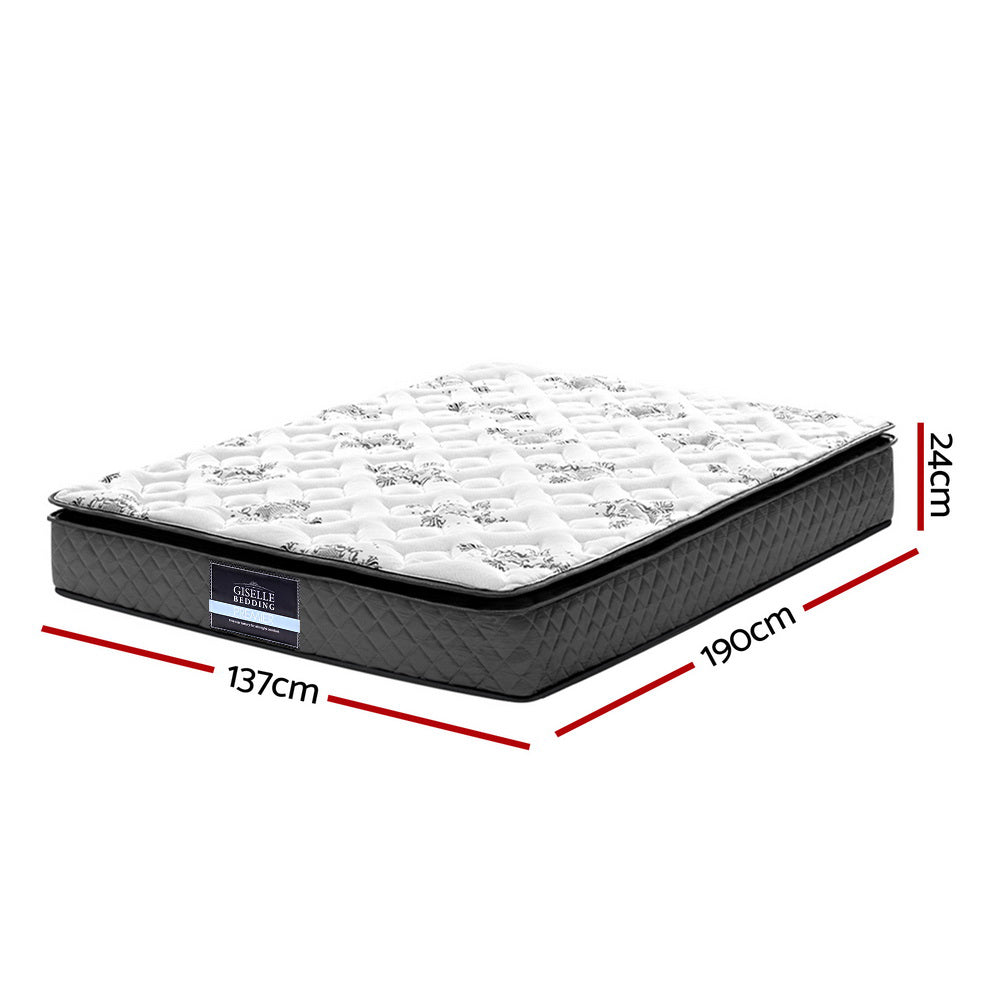 Bedding Rocco Bonnell Spring Mattress 24cm Thick – Double Fast shipping On sale