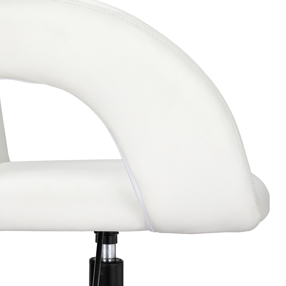 Office Chair Mid Back White Fast shipping On sale