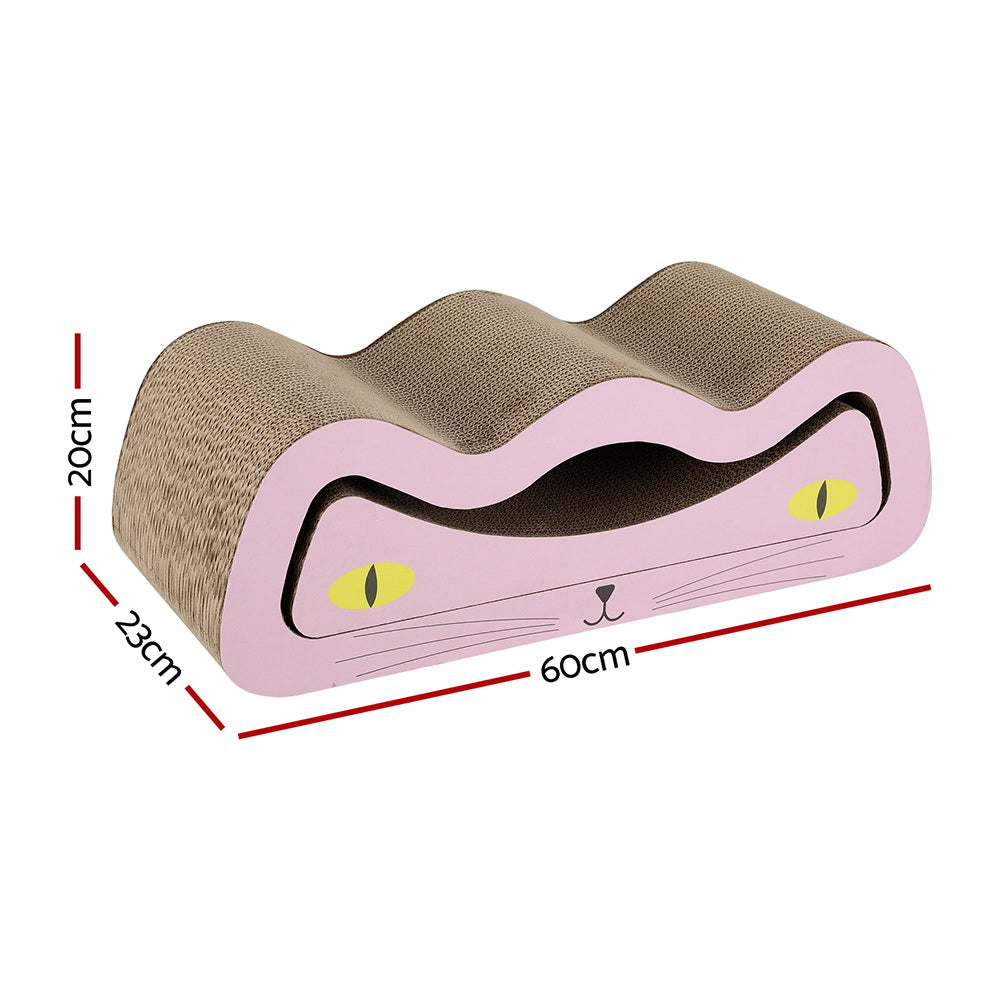 Cat Scratching Board Scratcher Cardboard Kitten Indoor Climbing Pad Catnip Cares Fast shipping On sale