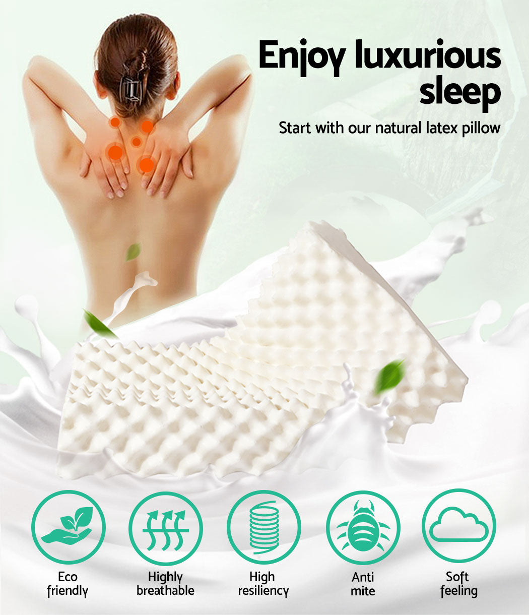 Bedding Natural Latex Pillow