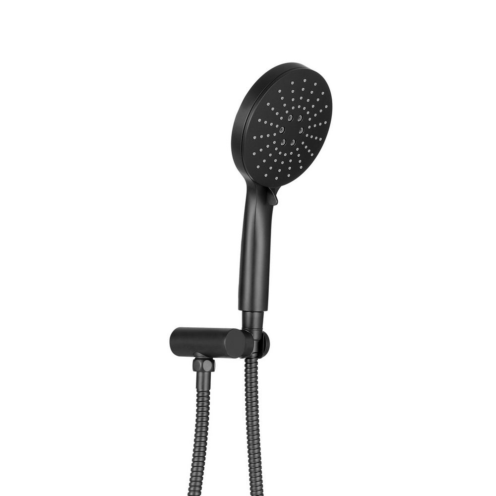 Handheld Shower Head Holder 4.7’’ High Pressure Black Tap & Fast shipping On sale