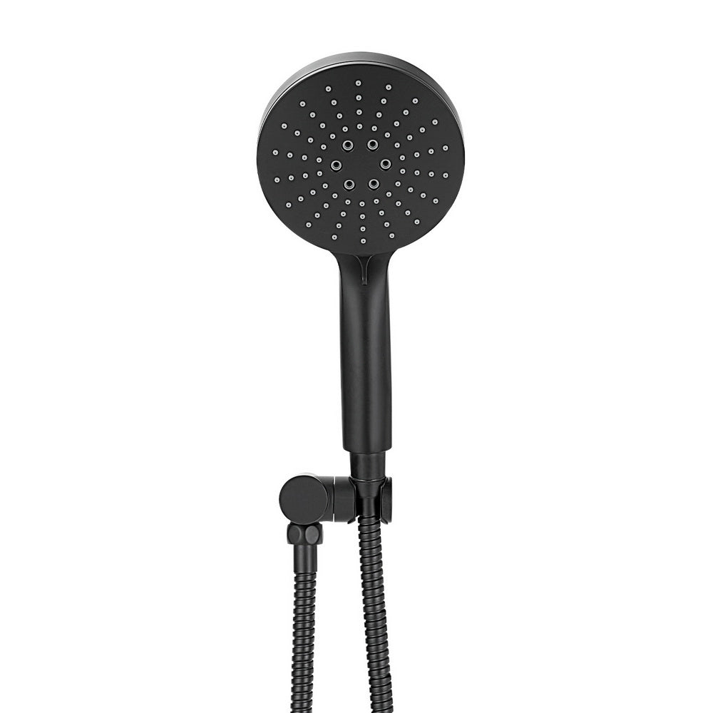 Handheld Shower Head Holder 4.7’’ High Pressure Black Tap & Fast shipping On sale