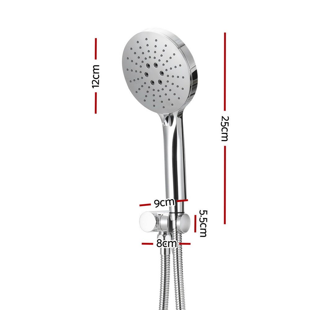 Handheld Shower Head Holder 4.7’’ High Pressure Silver Tap & Fast shipping On sale