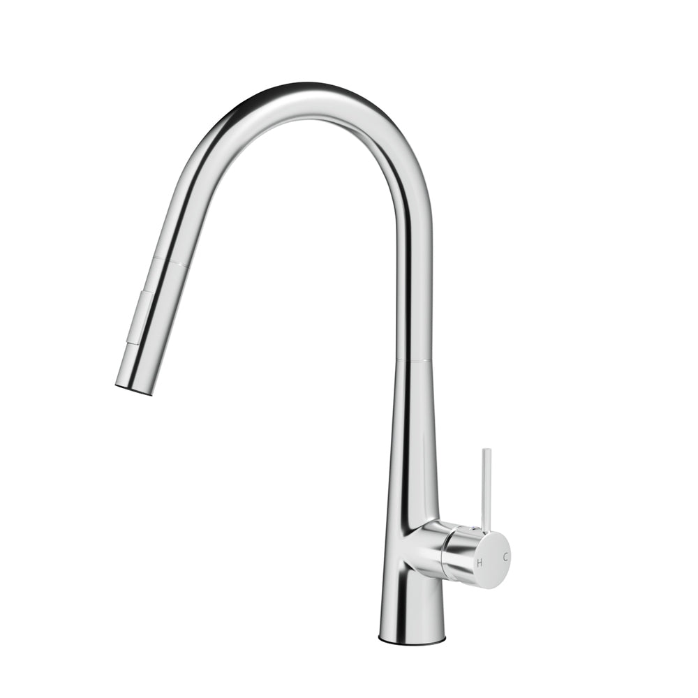 Kitchen Mixer Tap Pull Out Round 2 Mode Sink Basin Faucet Swivel WELS Chrome & Shower Fast shipping On sale