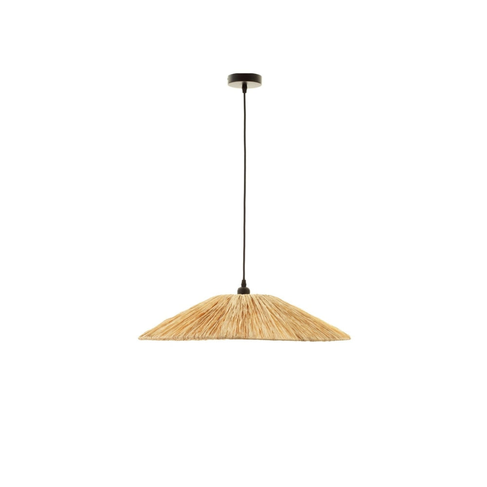 Alluria Transitional Contemporary Raffia Kitchen Pendant Light Bamboo Shade - Small Lamp Fast shipping On sale