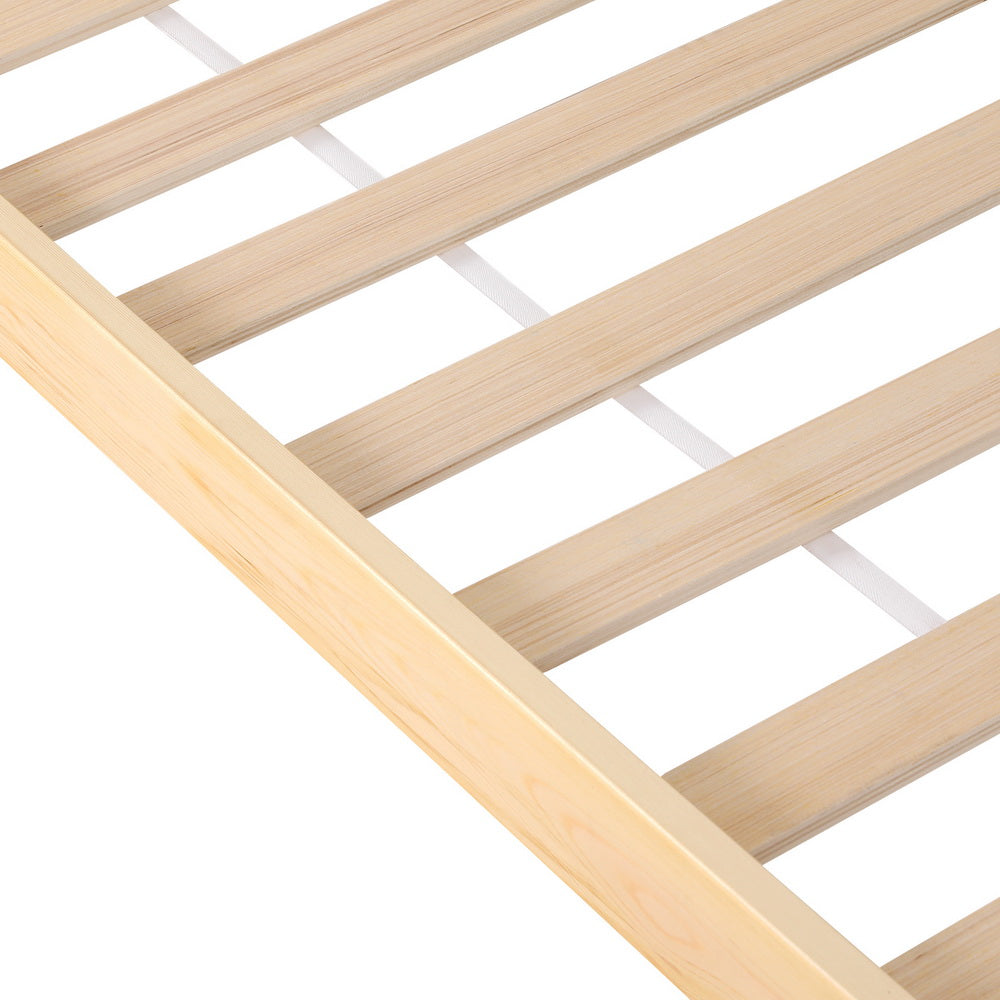 Bed Frame Single Size Rattan Wooden RITA Fast shipping On sale