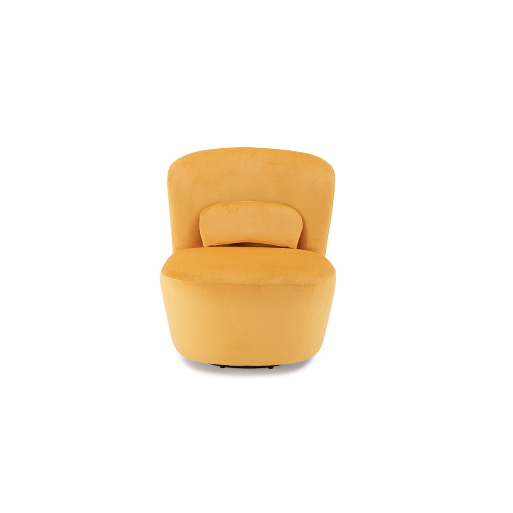 Ada Fabric Swivel Accent Lounge Relaxing Chair Mustard Fast shipping On sale