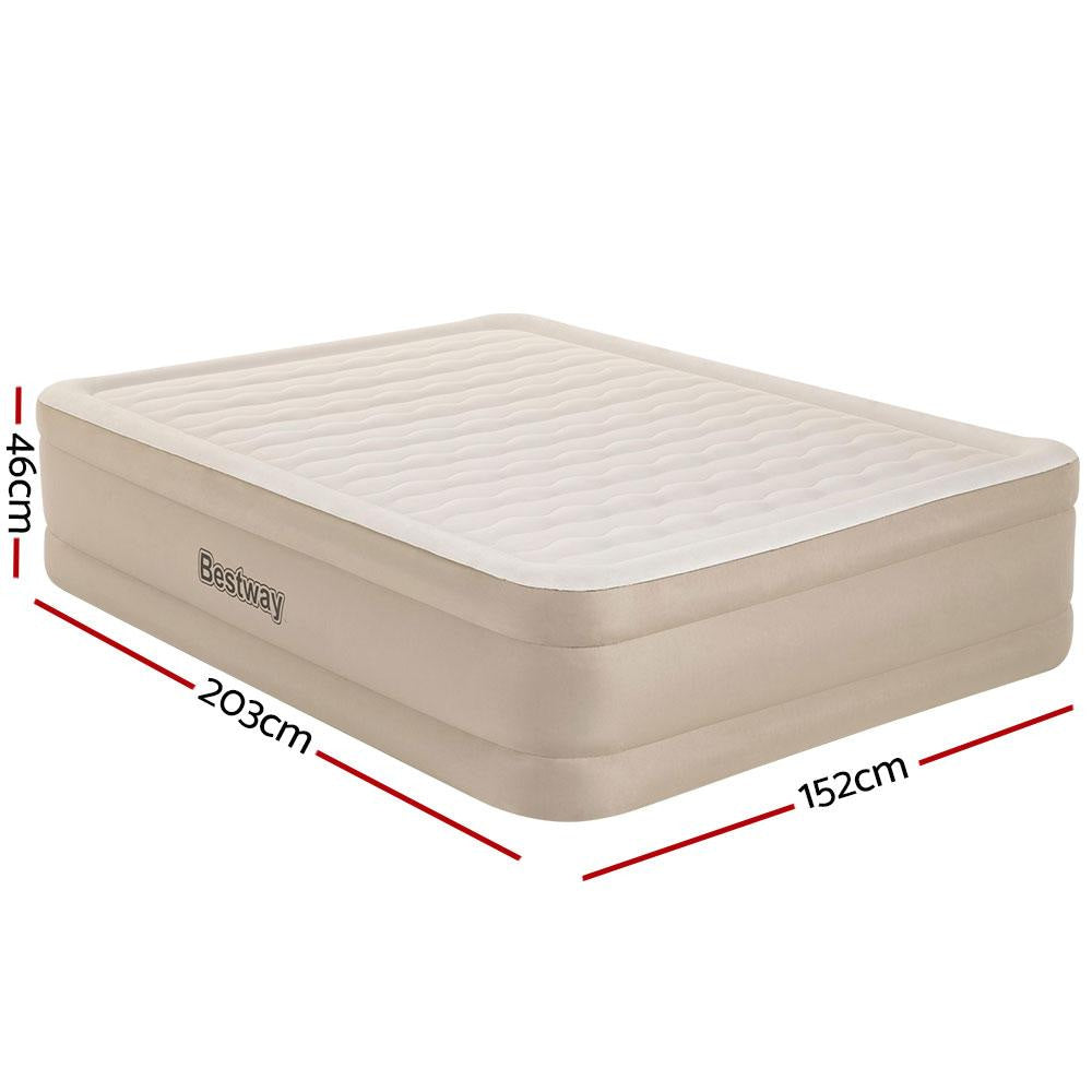 Air Bed Queen Size Mattress Camping Beds Inflatable Built - in Pump Fast shipping On sale