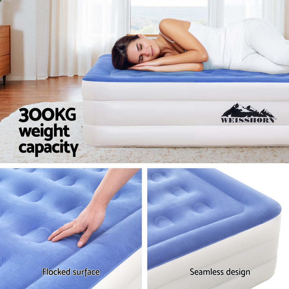 Air Mattress Queen Inflatable Bed 46cm bed Cube Fast shipping On sale