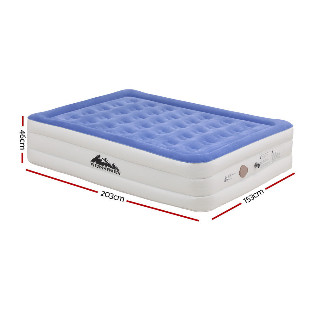 Air Mattress Queen Inflatable Bed 46cm bed Cube Fast shipping On sale