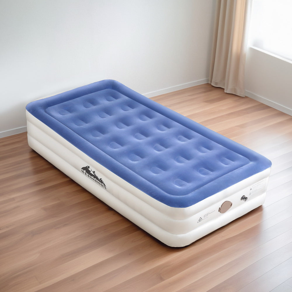 Air Mattress Single Inflatable Bed 46cm Cube Airbed Fast shipping On sale