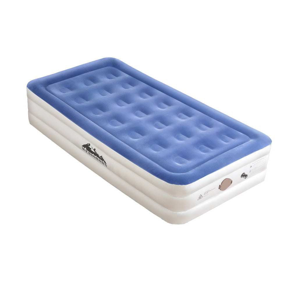 Air Mattress Single Inflatable Bed 46cm Cube Airbed Fast shipping On sale