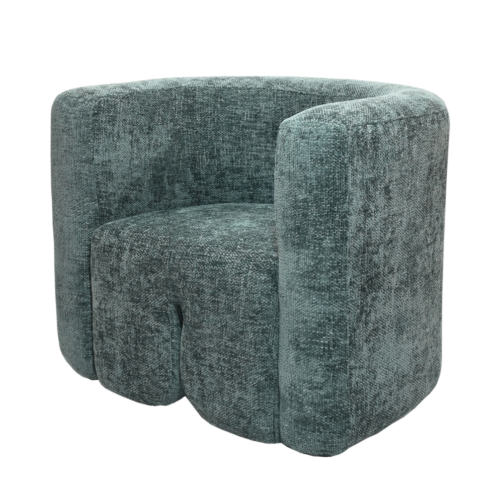 Alaina Textured Fabric Occasional Lounge Armchair Chair Accent Teal Fast shipping On sale