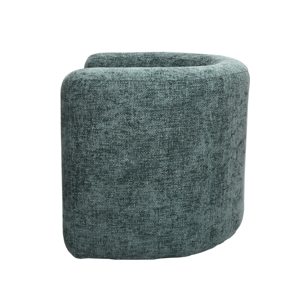 Alaina Textured Fabric Occasional Lounge Armchair Chair Accent Teal Fast shipping On sale