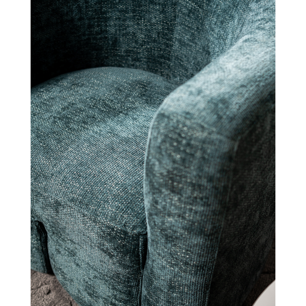 Alaina Textured Fabric Occasional Lounge Armchair Chair Accent Teal Fast shipping On sale