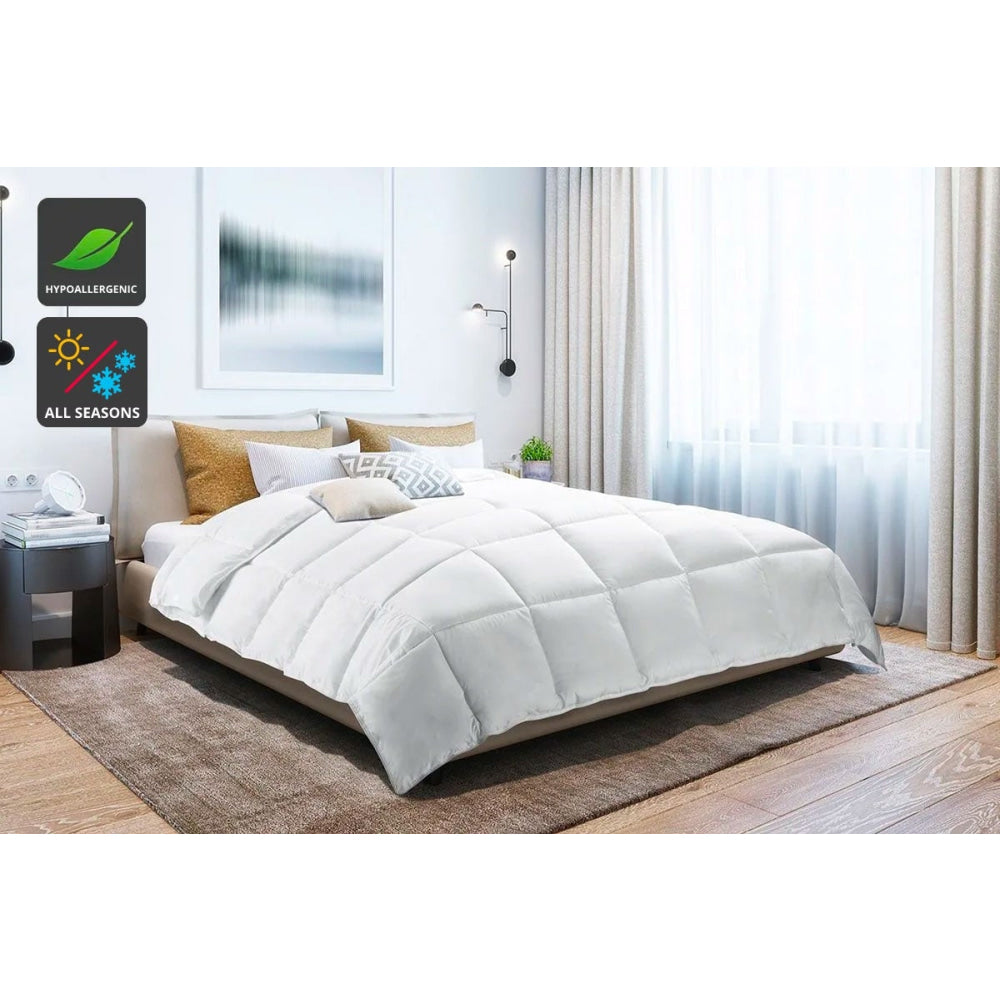 All Seasons Bamboo Blend Quilt Double Fast shipping On sale
