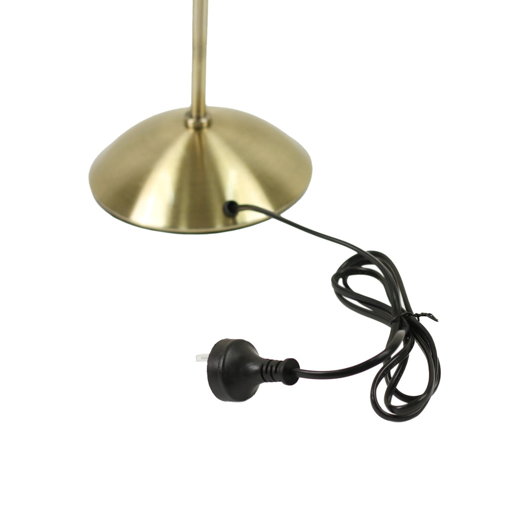 Ambi View Accent Touch Table Office Desk Lamp Light Metal Shade - Antique Brass Fast shipping On sale