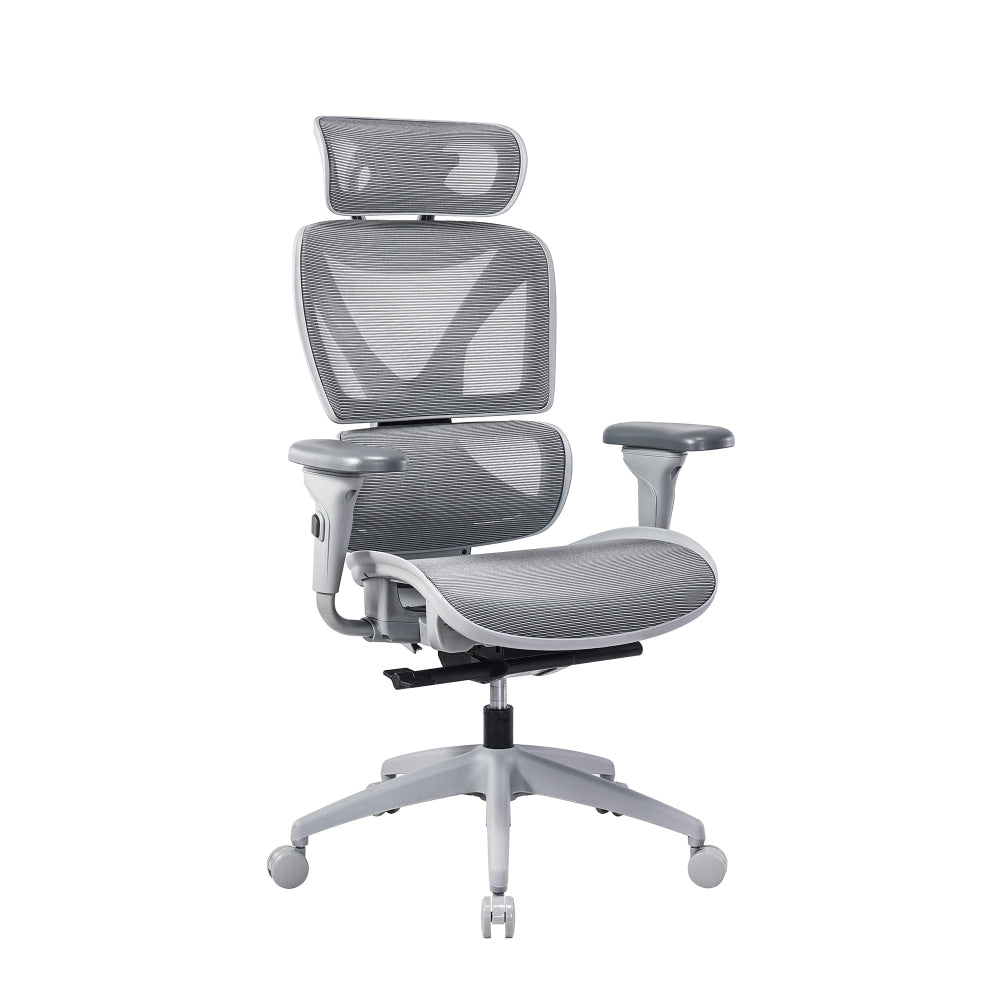 Lucia High Back Mesh Ergonomic Computer Working Office Desk Chair Grey Fast shipping On sale