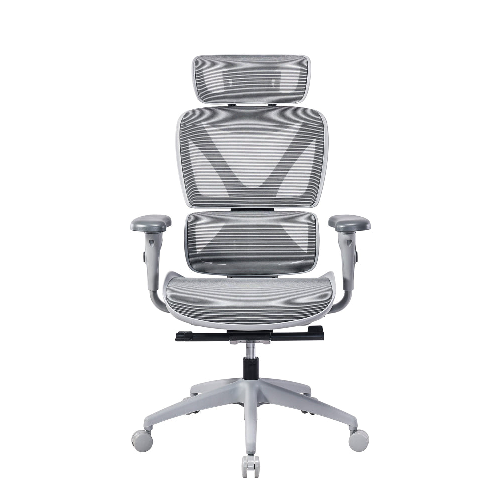 Lucia High Back Mesh Ergonomic Computer Working Office Desk Chair Grey Fast shipping On sale