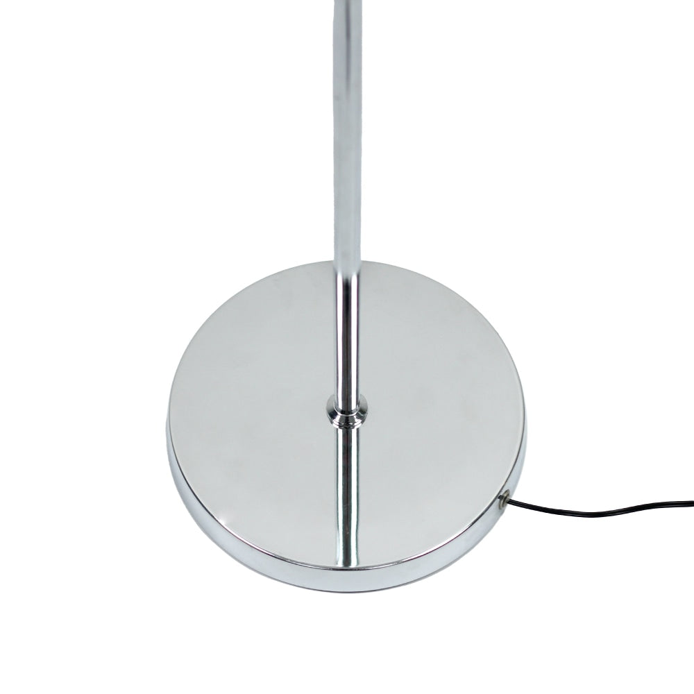 Angelina Modern Curved Spiral LED Floor Reading Lamp Light - Chrome Fast shipping On sale