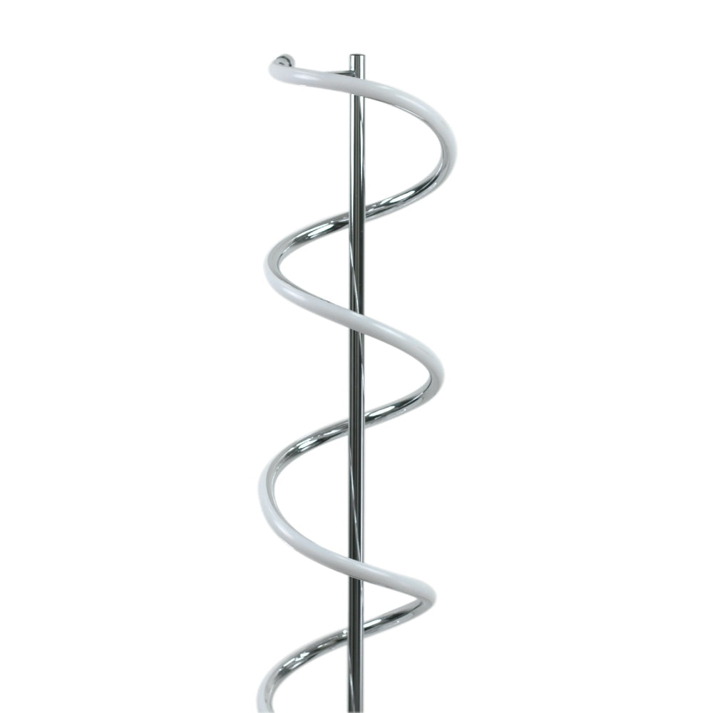 Angelina Modern Curved Spiral LED Floor Reading Lamp Light - Chrome Fast shipping On sale