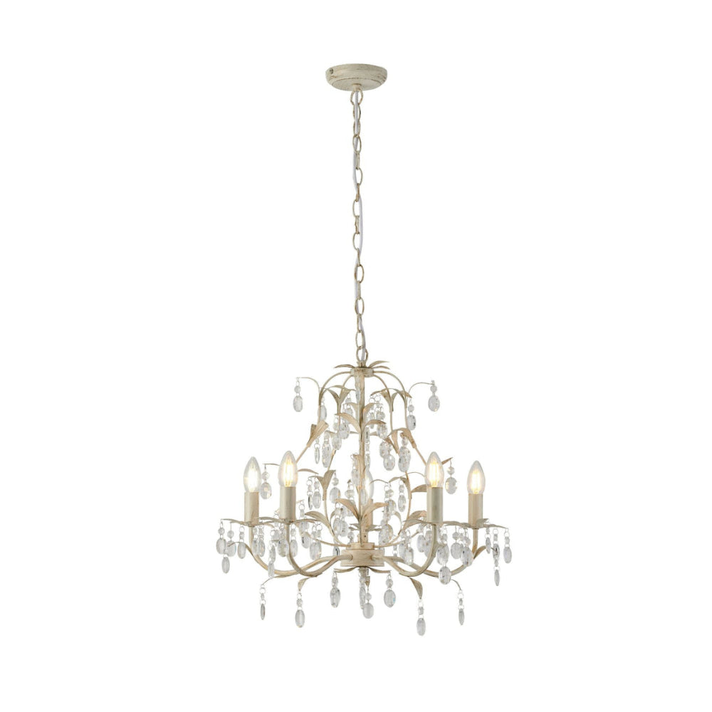 Annalee Modern Classic 3/5 Lights Hanging Lamp Chandelier Ivory Brushed Gold Large Fast shipping On sale