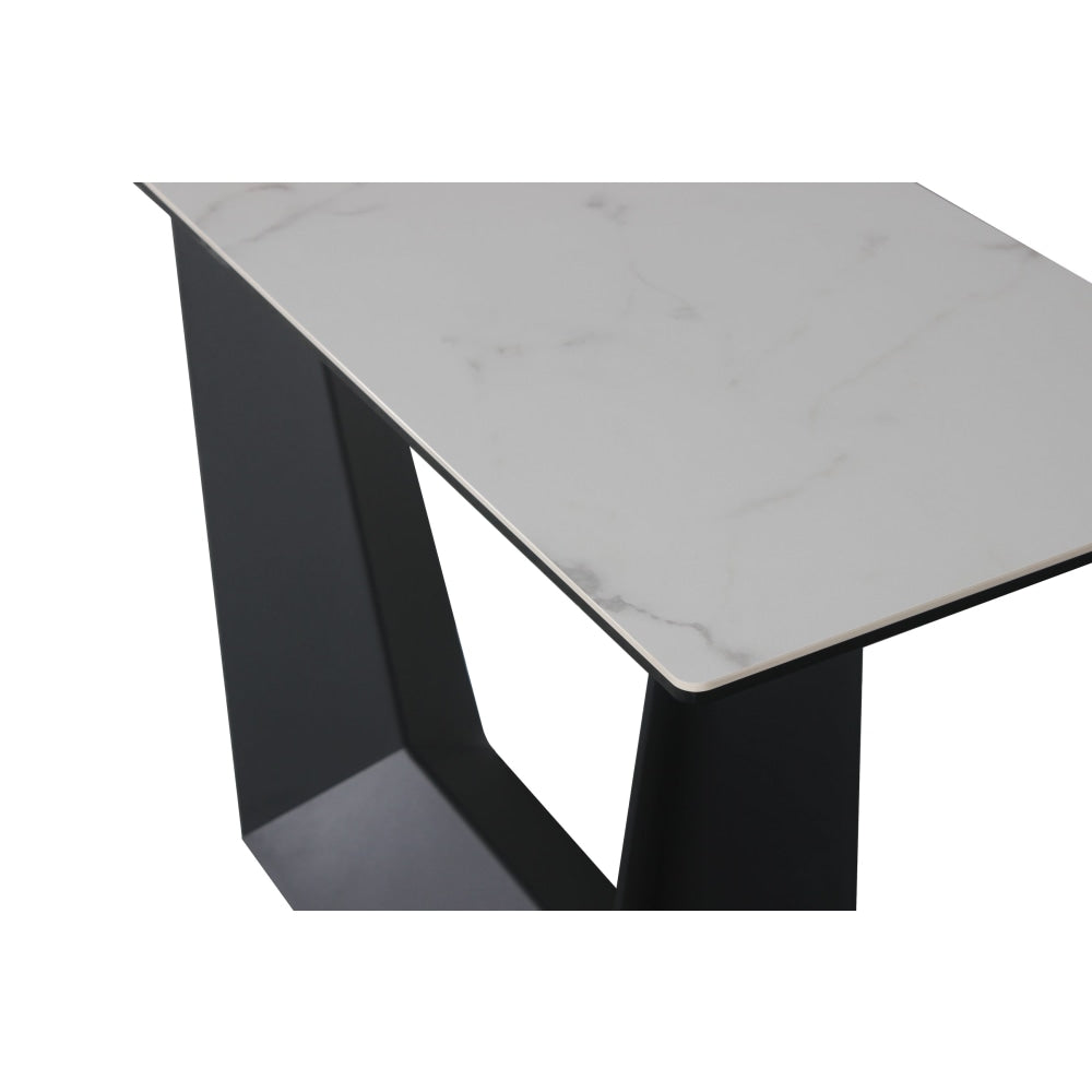 Arianna Modern Rectangular Hallway Console Hall Table Ceramic - Marmo Fast shipping On sale