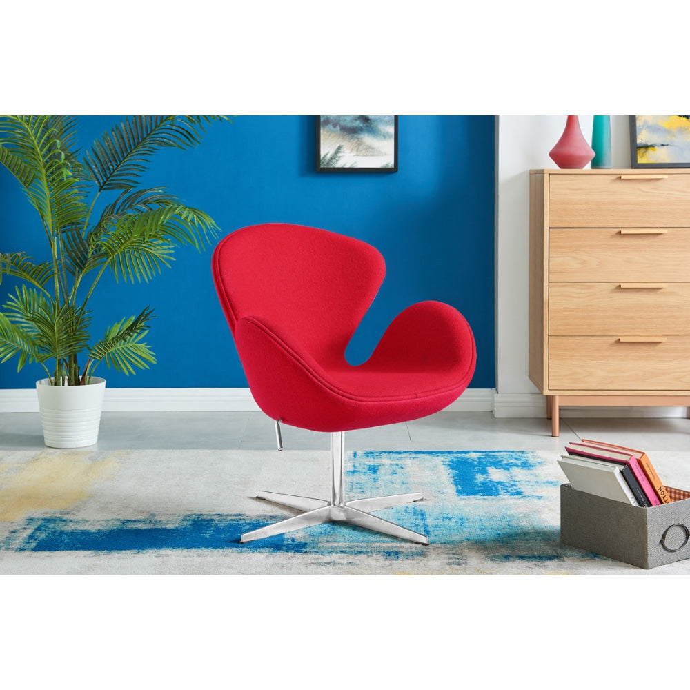 Arne Jacobsen ReplicaF Fabric Swan Accent Relaxing Lounge Chair Fast shipping On sale