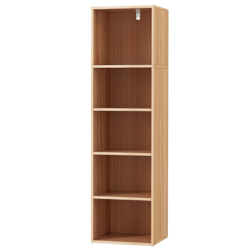 Artiss Bookshelf 5 Tiers MILO Pine Bookcase Fast shipping On sale