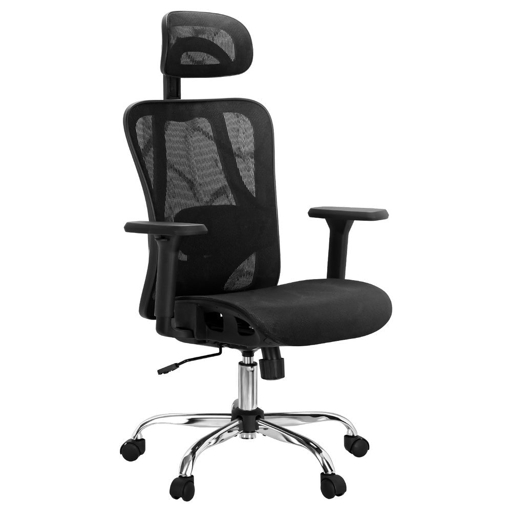 Artiss Ergonomic Office Chair Recline Black Fast shipping On sale