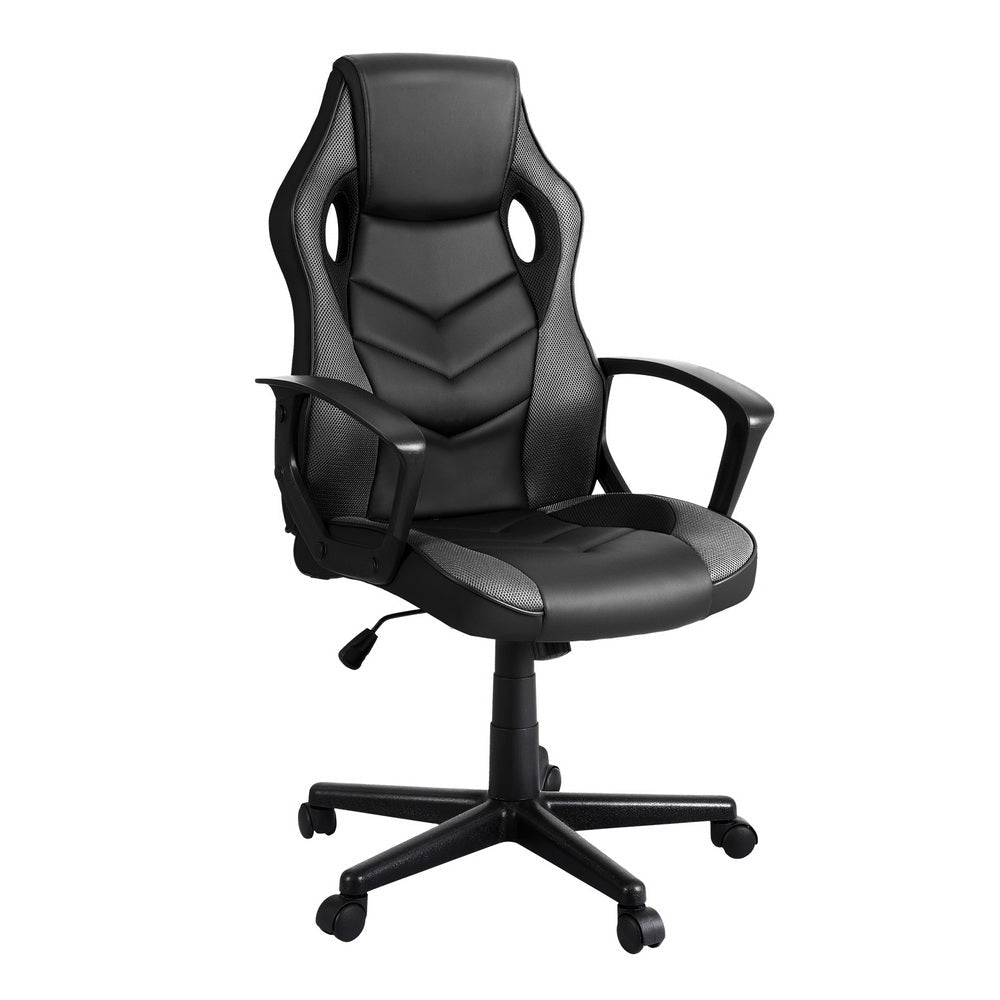 Artiss Gaming Office Chair Computer Chairs Grey Fast shipping On sale