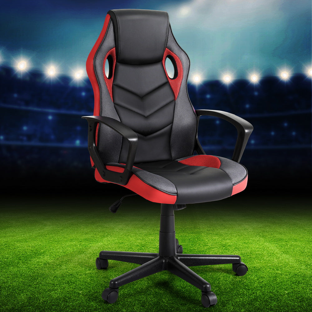 Artiss Gaming Office Chair Computer Chairs Red Fast shipping On sale