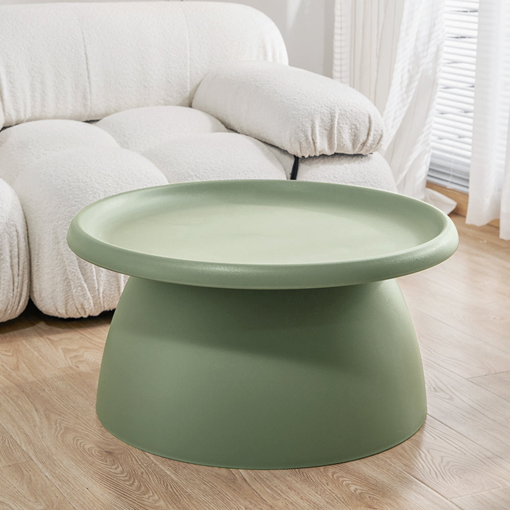 ArtissIn Coffee Table Mushroom Nordic Round Large Side 70CM Green Fast shipping On sale