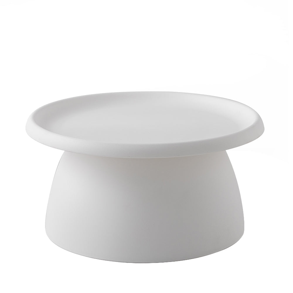 ArtissIn Coffee Table Mushroom Nordic Round Large Side 70CM White Fast shipping On sale