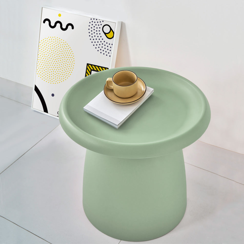 ArtissIn Coffee Table Mushroom Nordic Round Small Side 50CM Green Fast shipping On sale