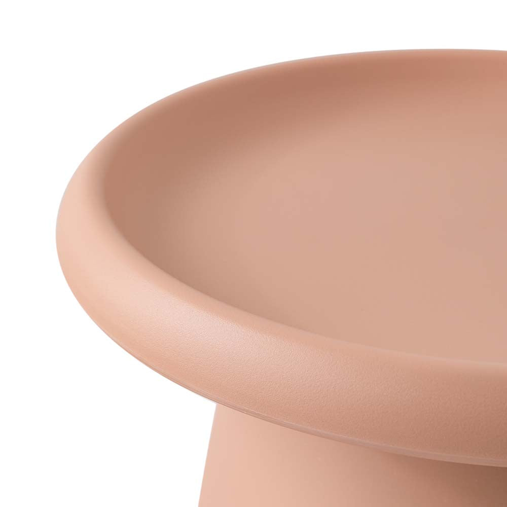 ArtissIn Coffee Table Mushroom Nordic Round Small Side 50CM Pink Fast shipping On sale